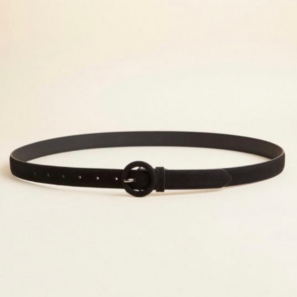 π Pink Black Faux Suede Jean Belt Pack of 2 NWT Torrid New! - Picture 5 of 8